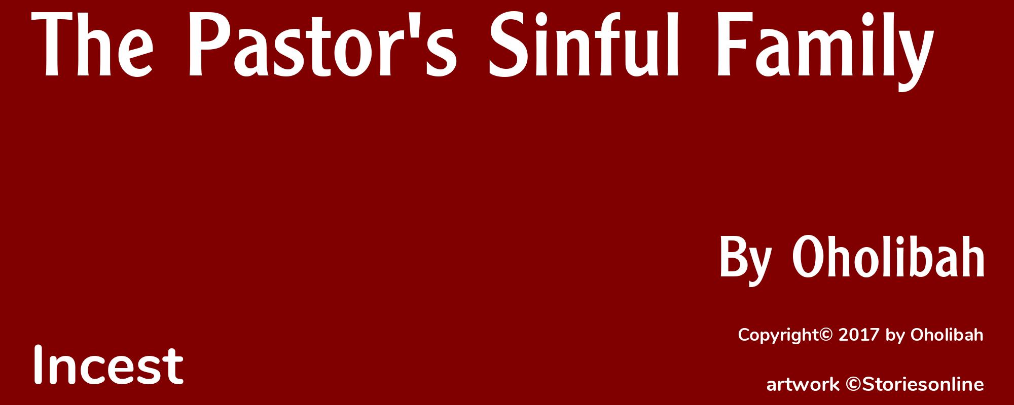The Pastor's Sinful Family - Cover