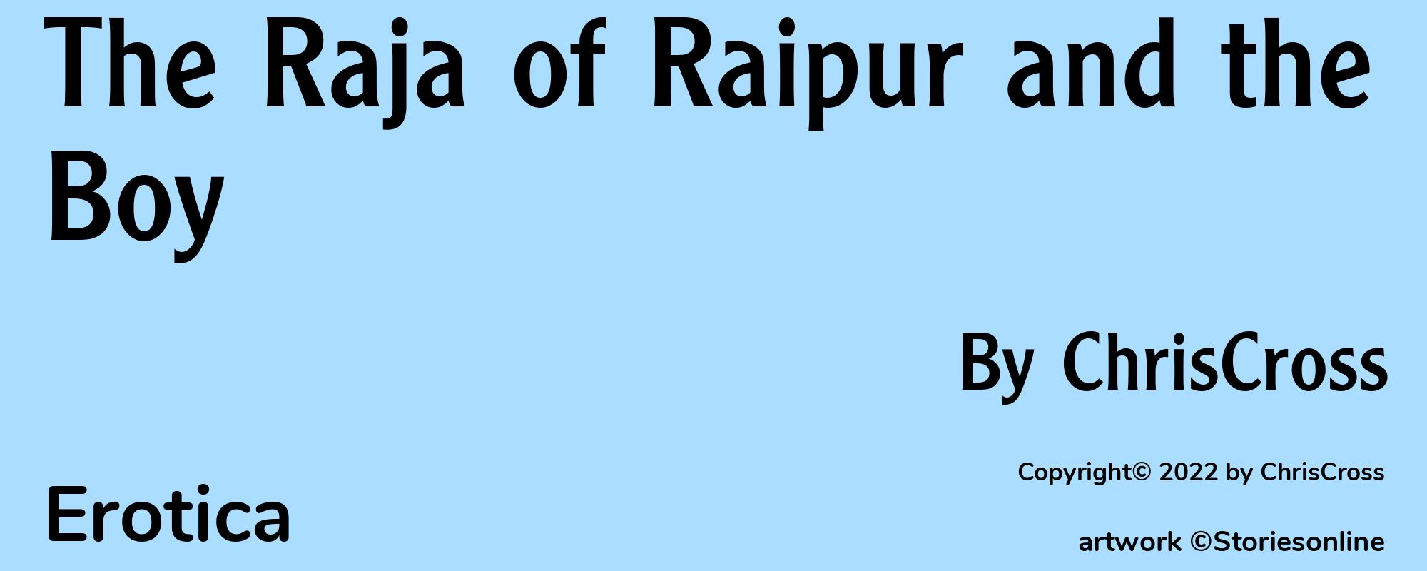 The Raja of Raipur and the Boy - Cover