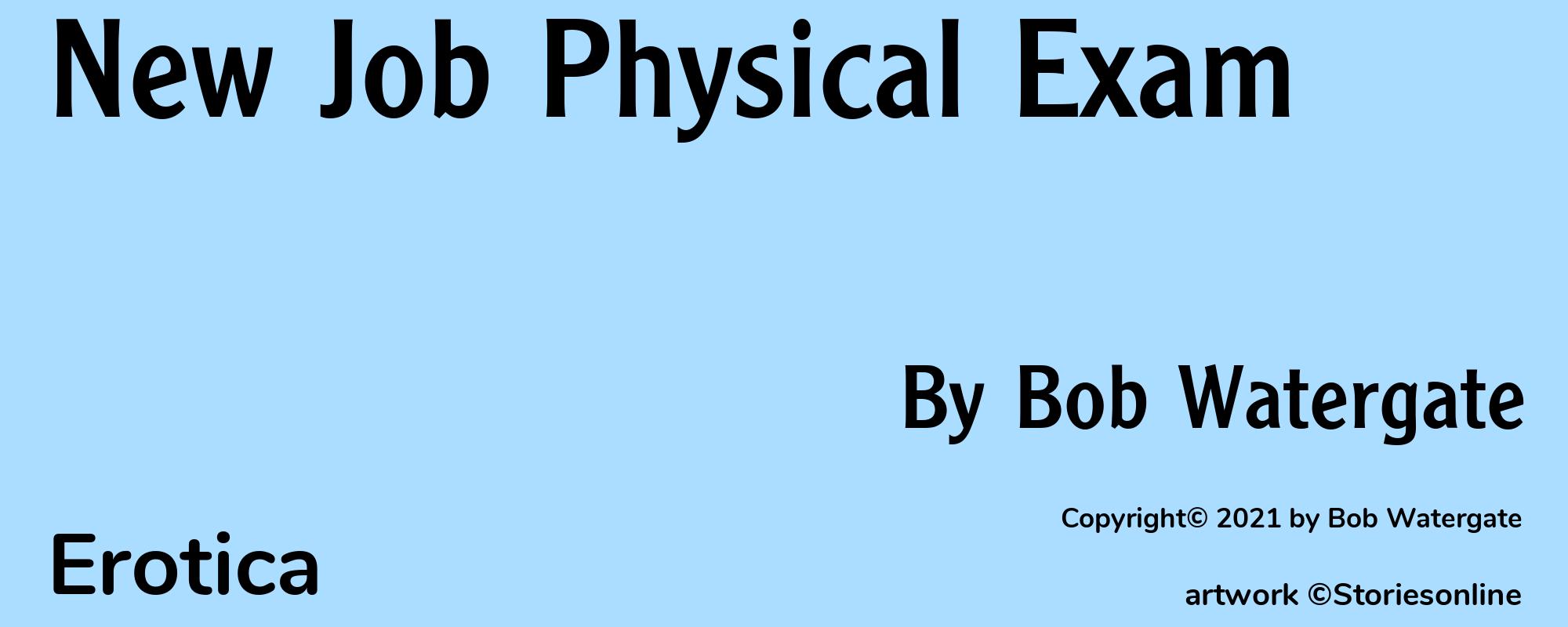 New Job Physical Exam - Cover