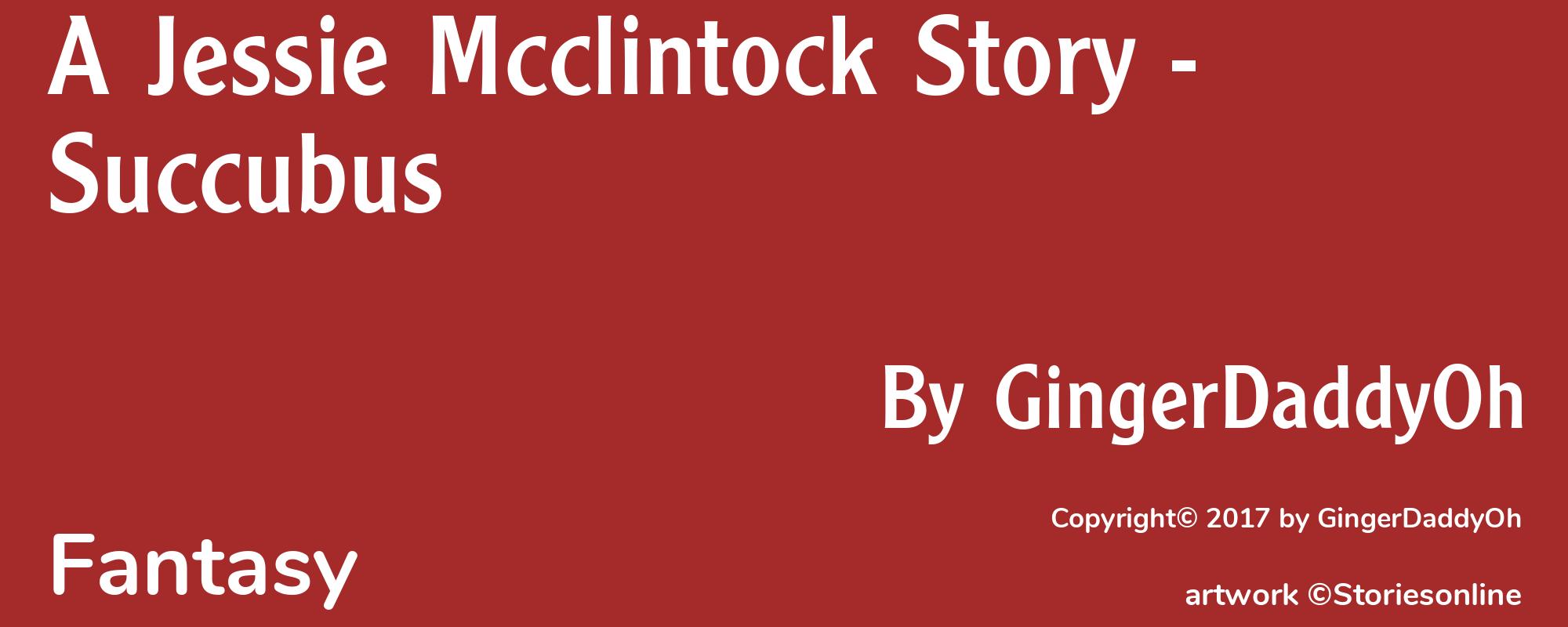 A Jessie Mcclintock Story - Succubus - Cover