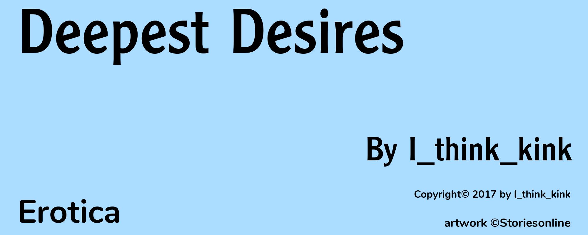 Deepest Desires - Cover