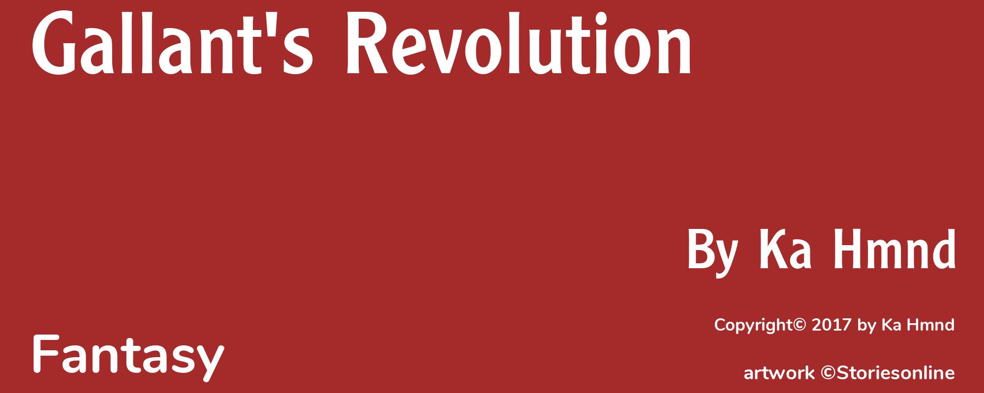Gallant's Revolution - Cover