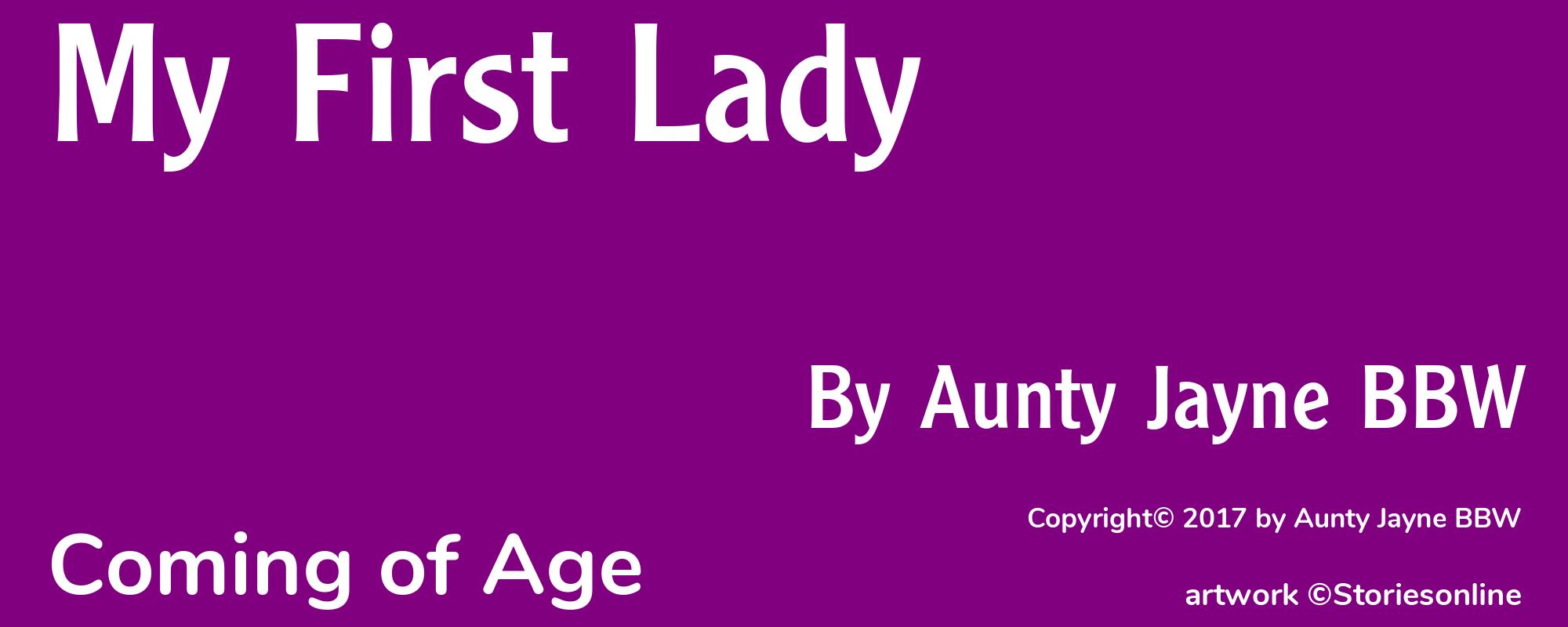 My First Lady - Cover