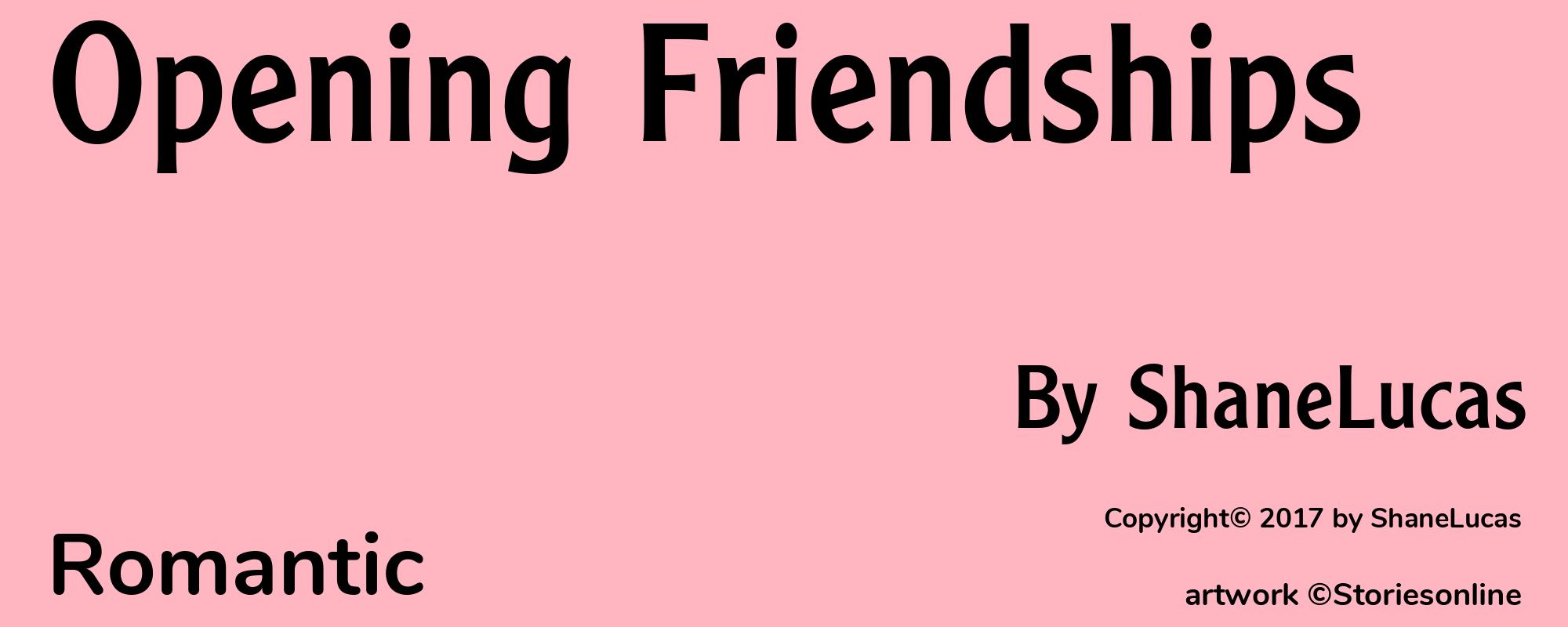 Opening Friendships - Cover