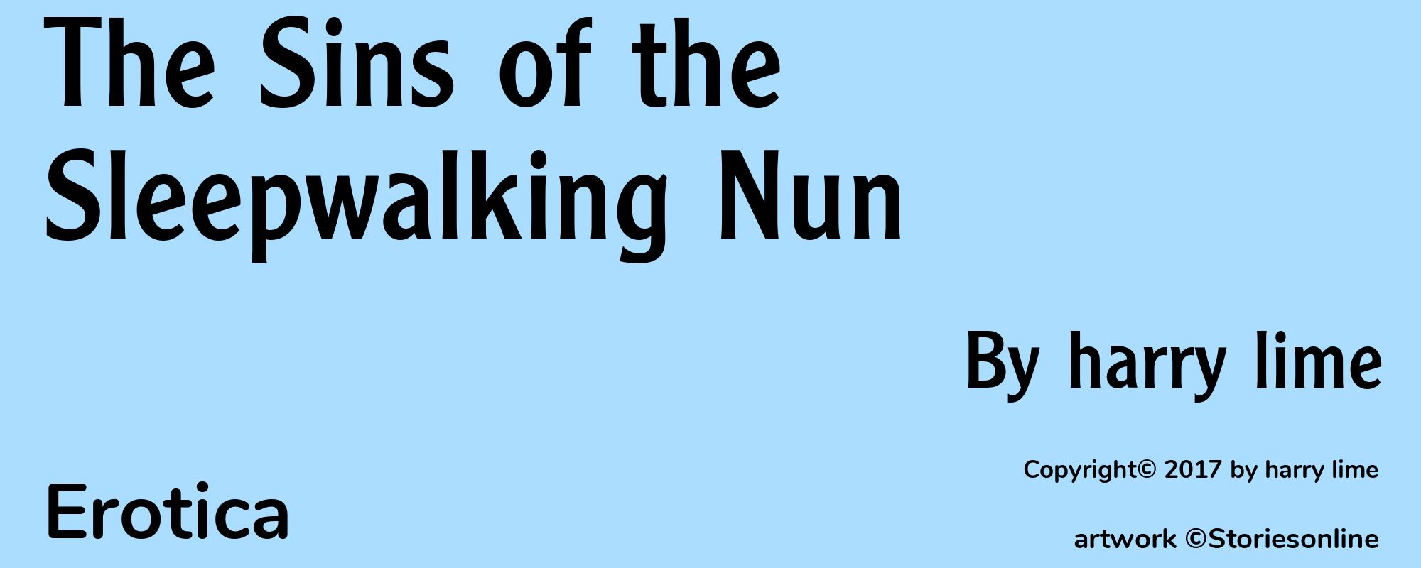 The Sins of the Sleepwalking Nun - Cover