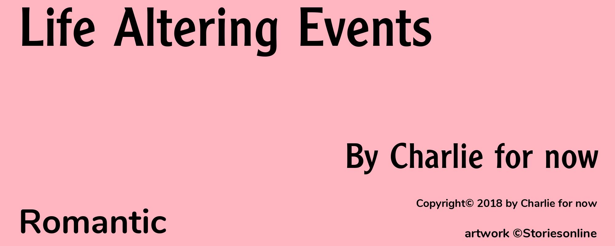 Life Altering Events - Cover