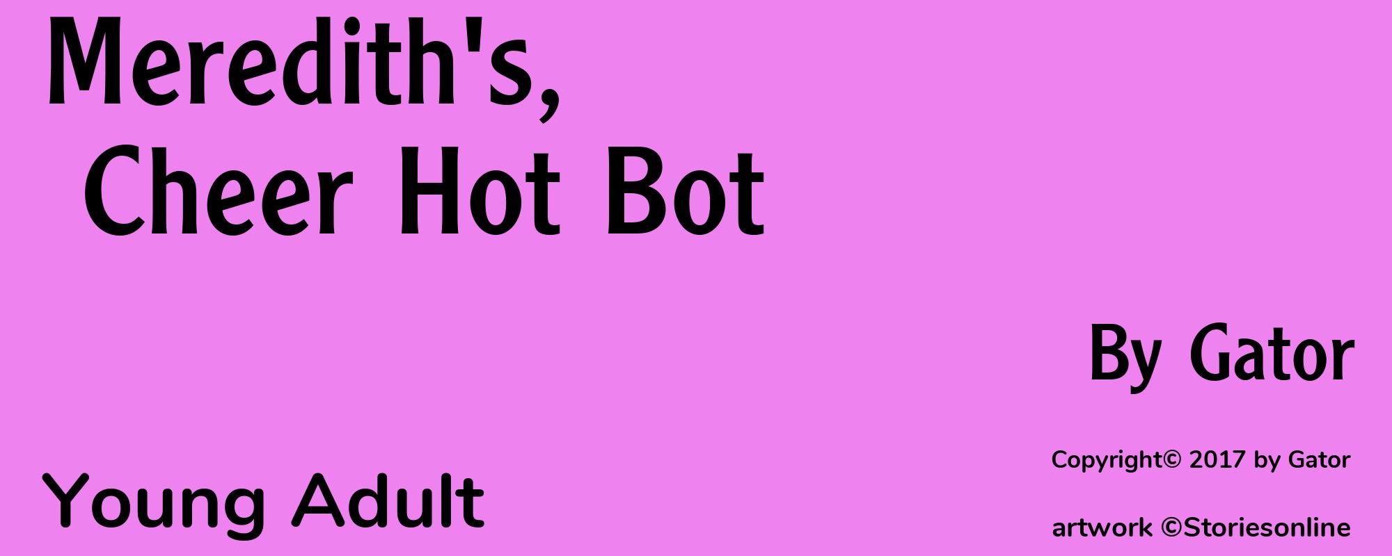 Meredith's, Cheer Hot Bot - Cover