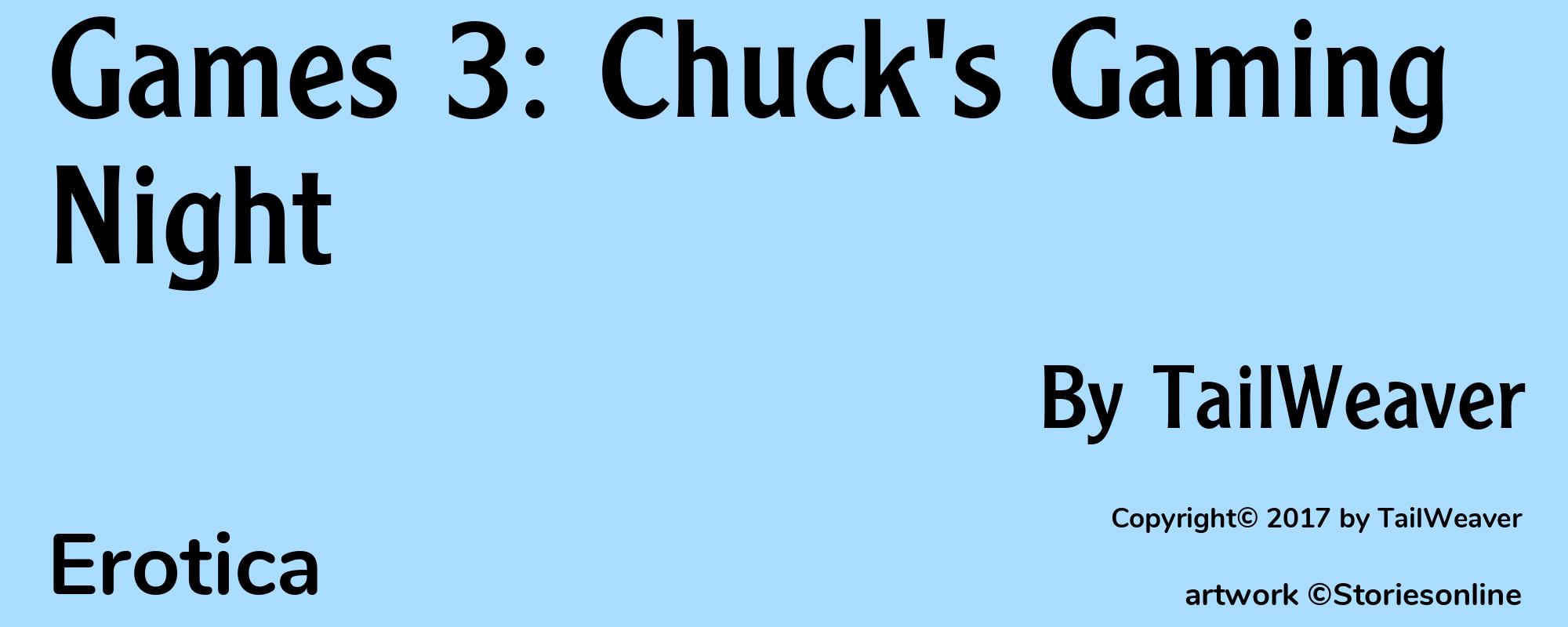 Games 3: Chuck's Gaming Night - Cover