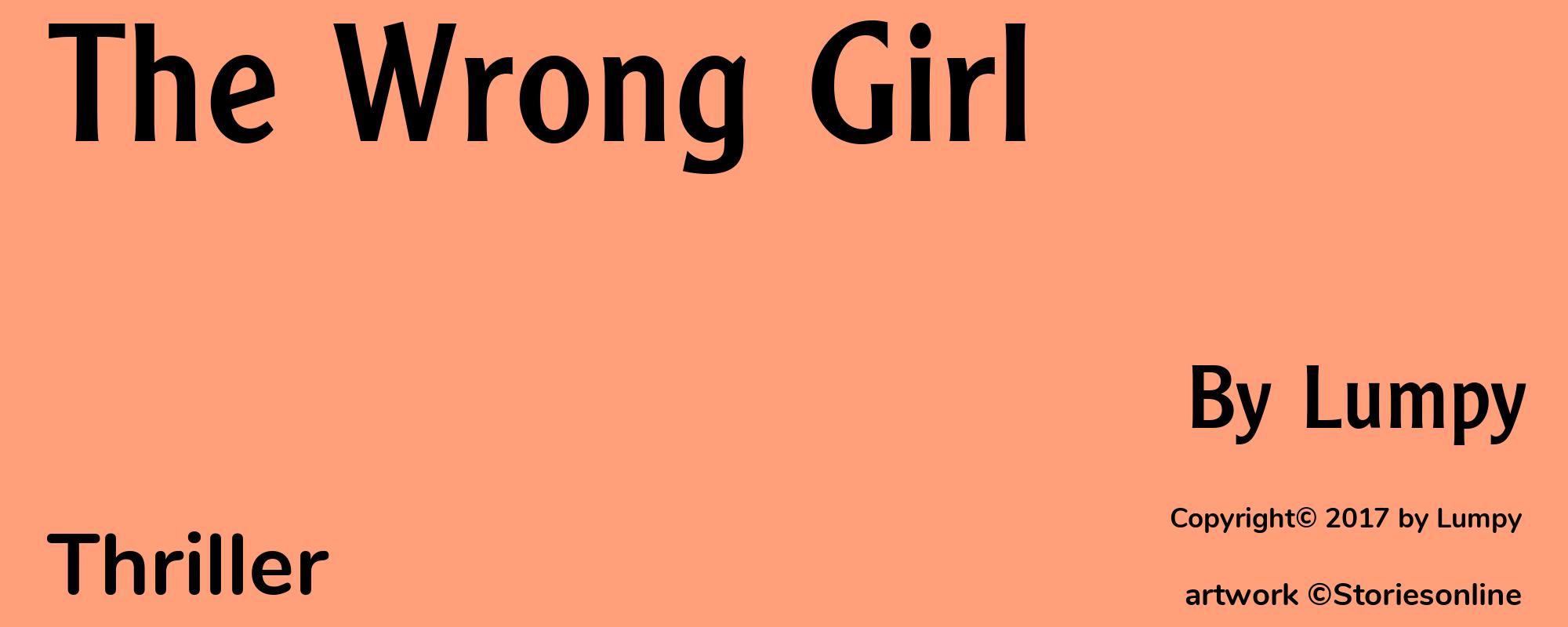 The Wrong Girl - Cover