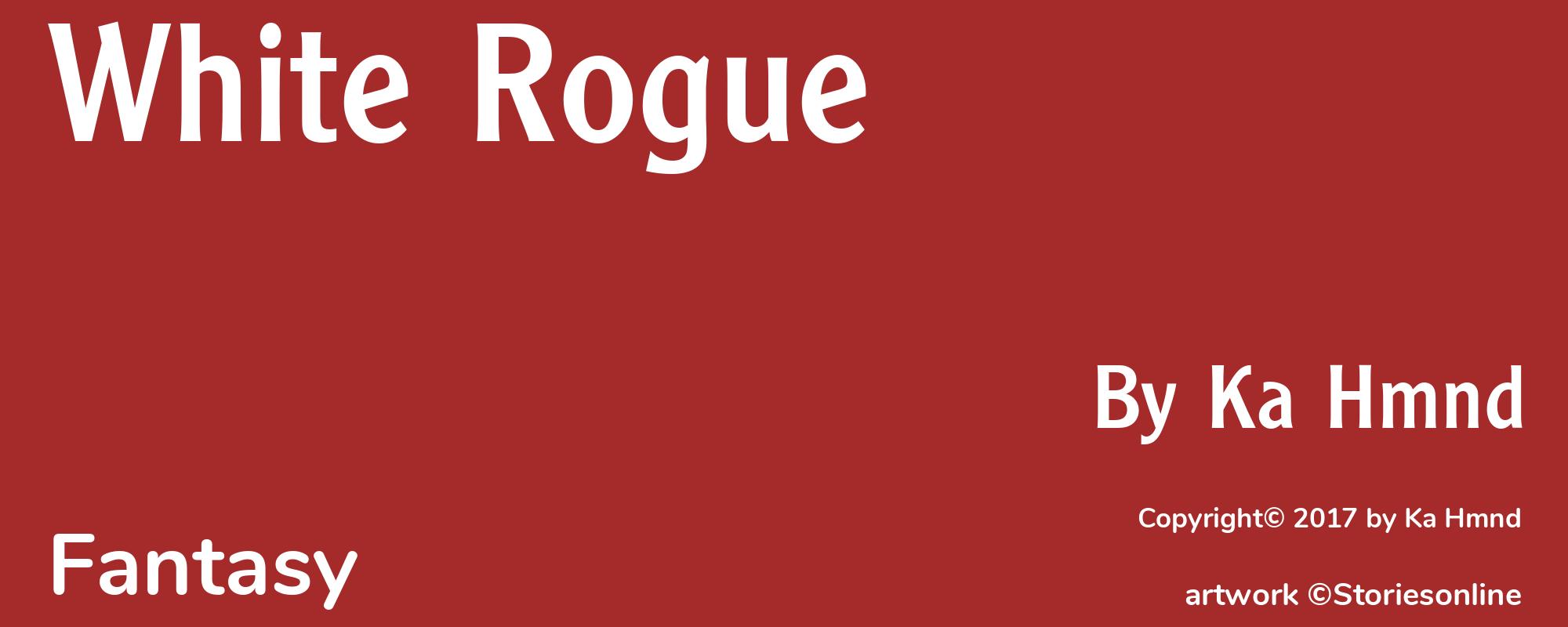 White Rogue - Cover