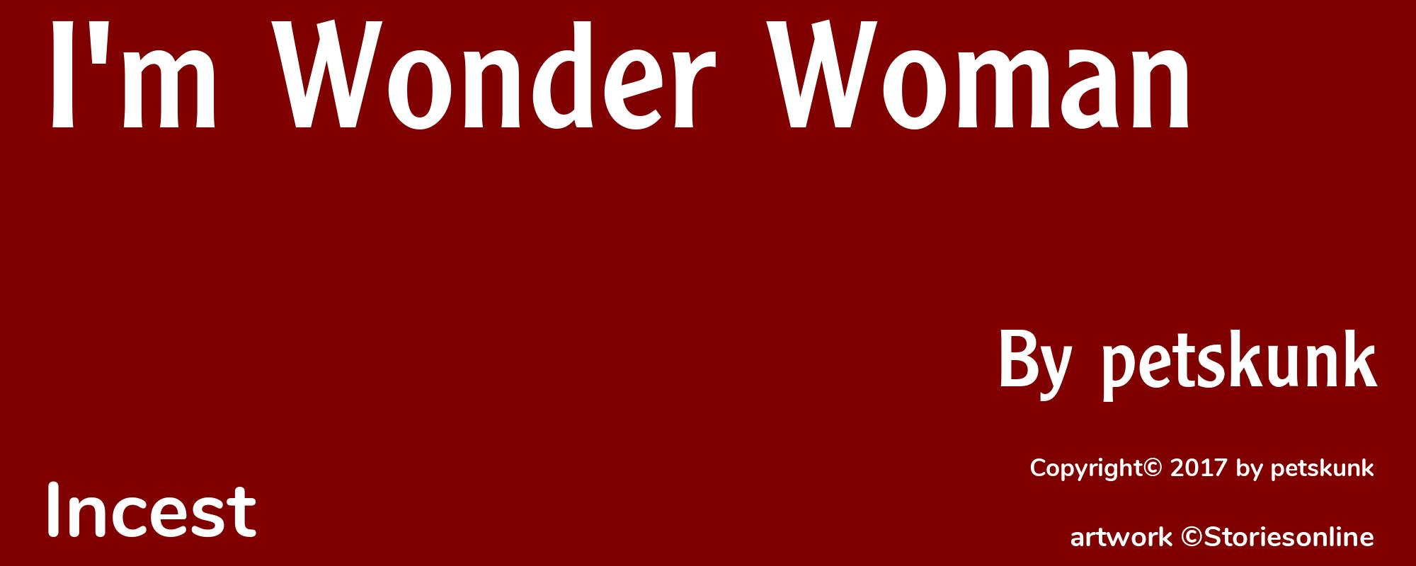 I'm Wonder Woman - Cover