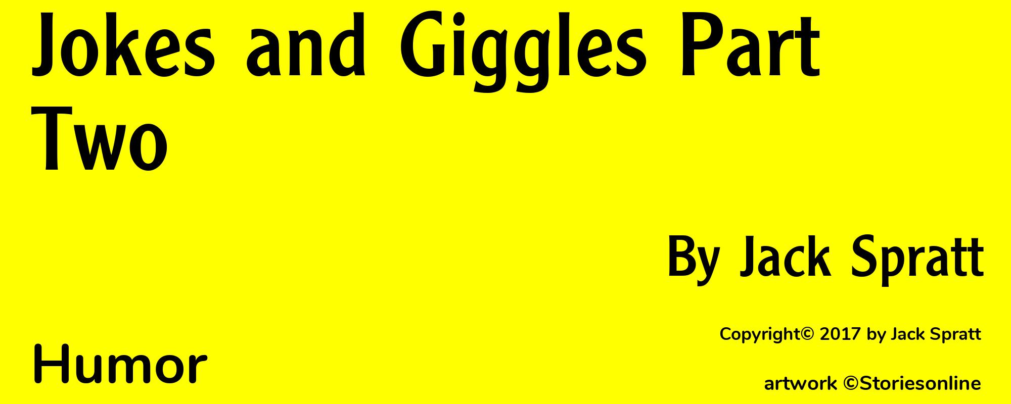 Jokes and Giggles Part Two - Cover
