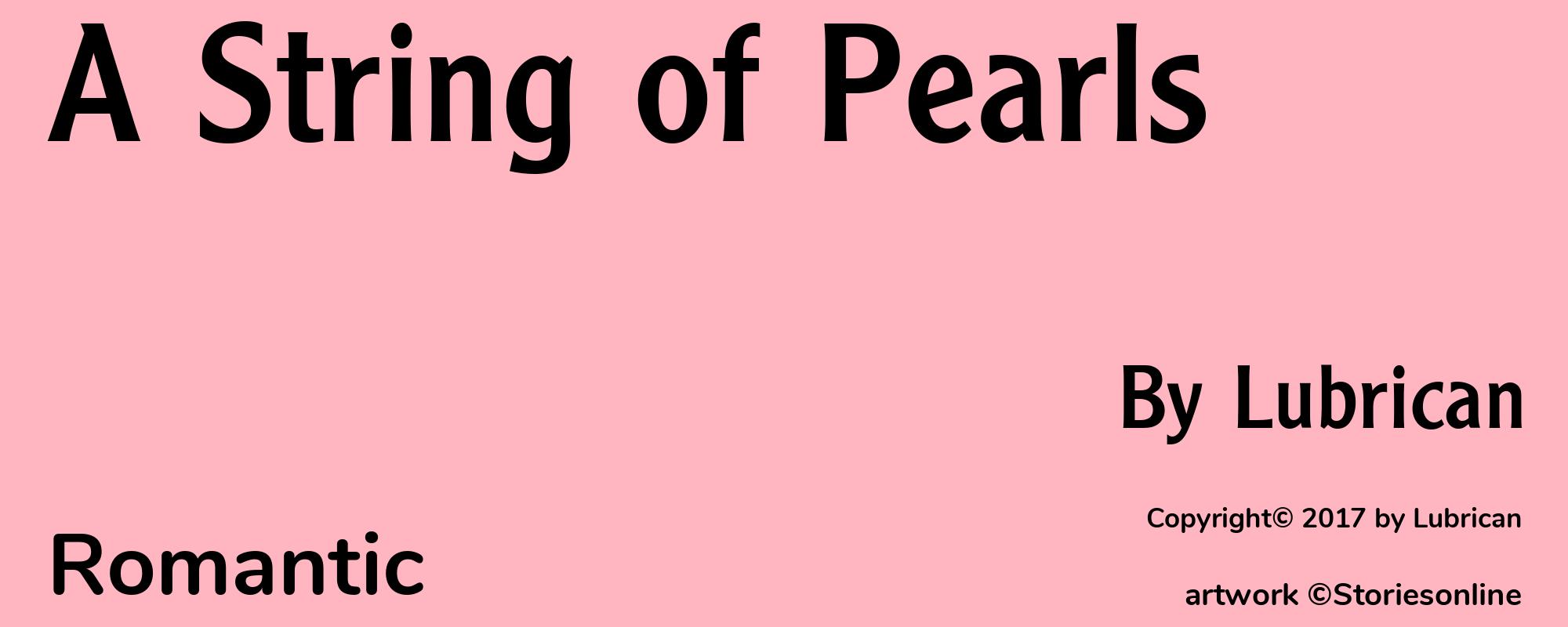A String of Pearls - Cover