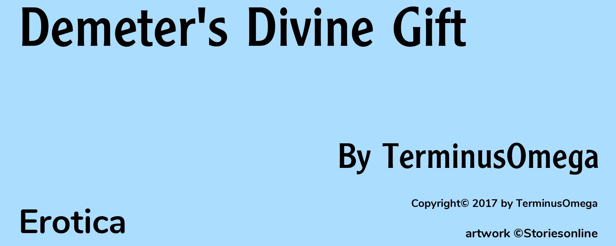 Demeter's Divine Gift - Cover