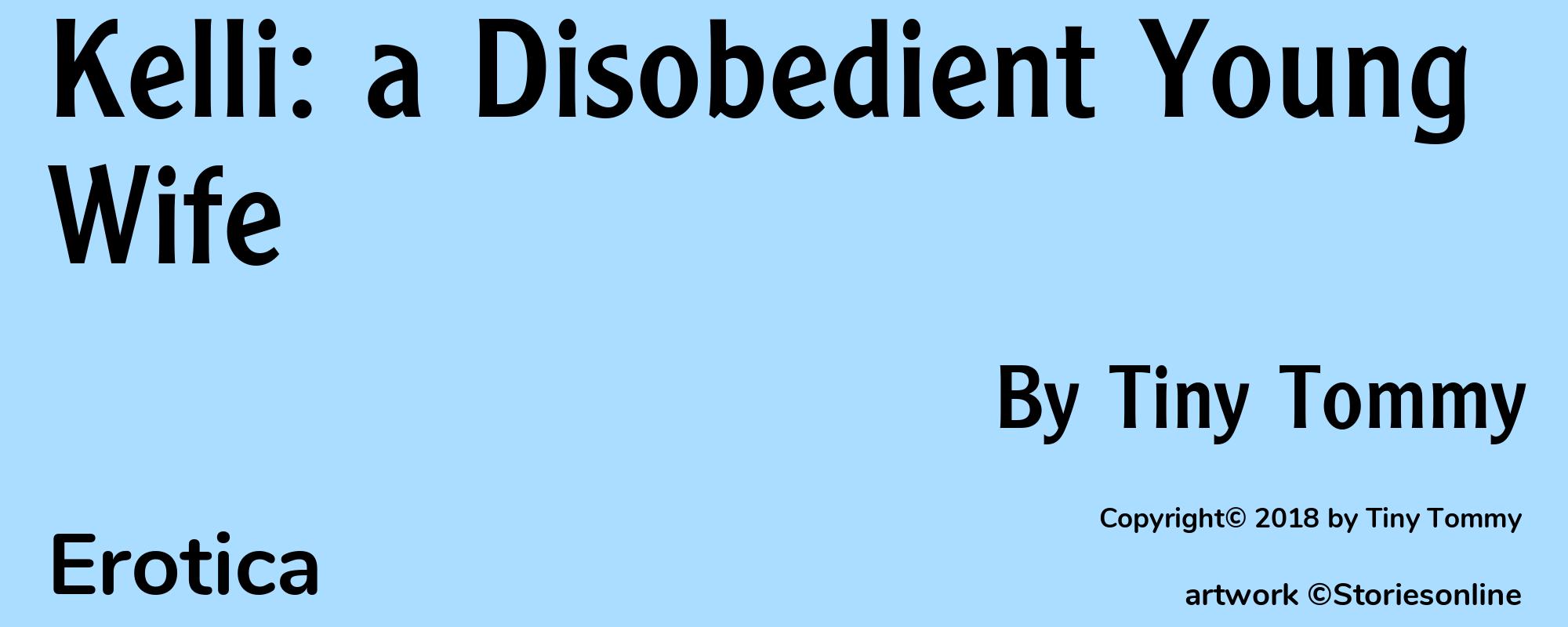 Kelli: a Disobedient Young Wife - Cover