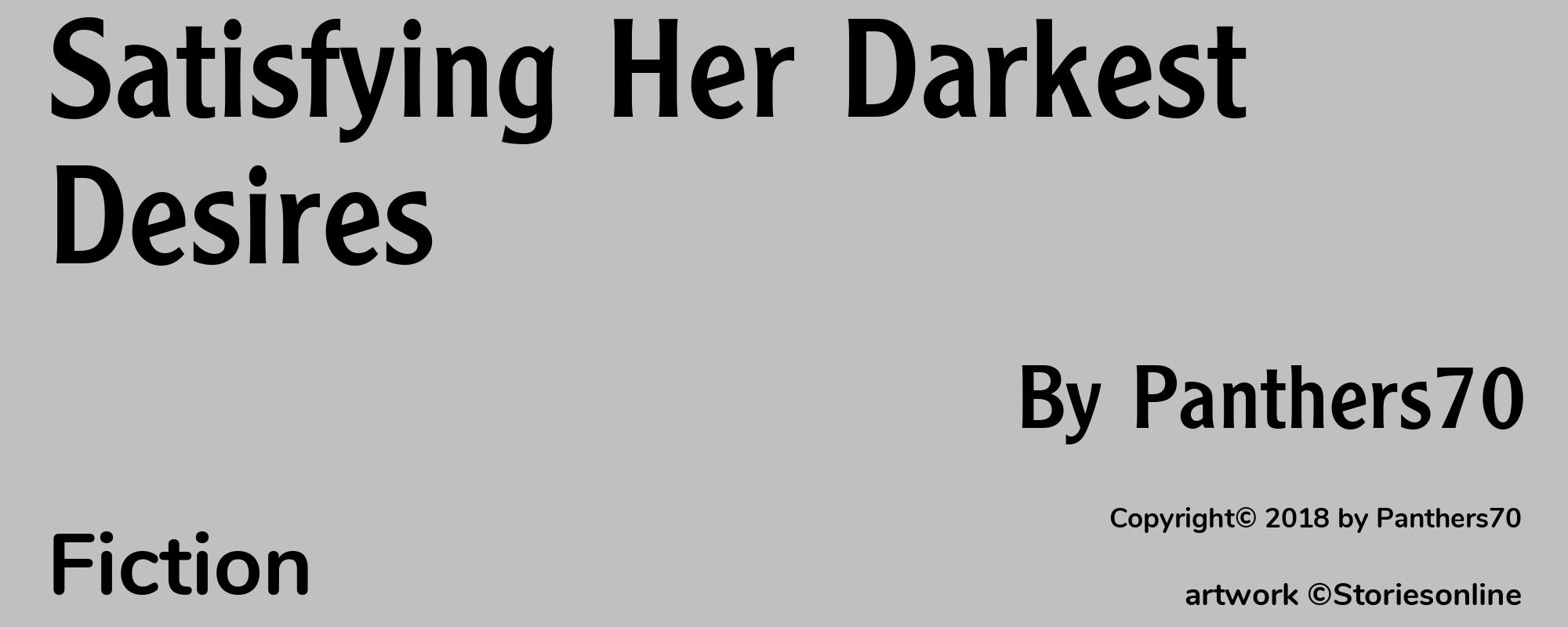 Satisfying Her Darkest Desires - Cover