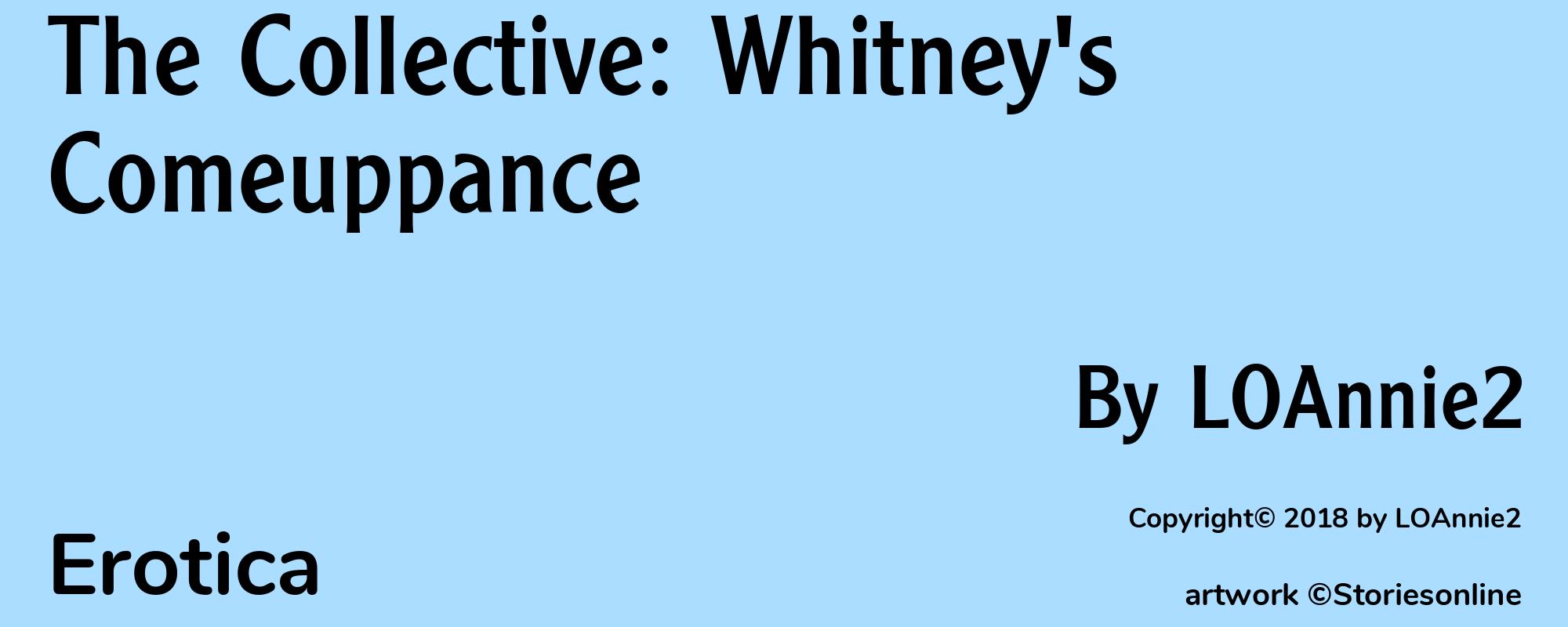 The Collective: Whitney's Comeuppance - Cover