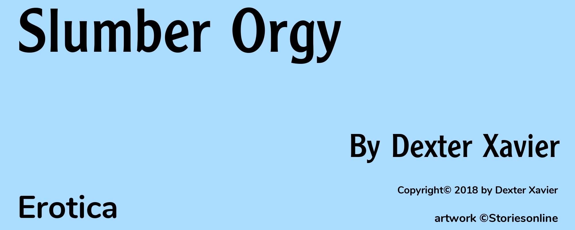 Slumber Orgy - Cover