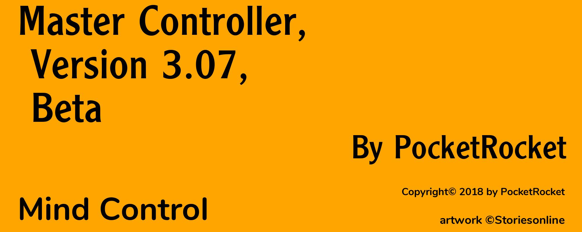 Master Controller, Version 3.07, Beta - Cover
