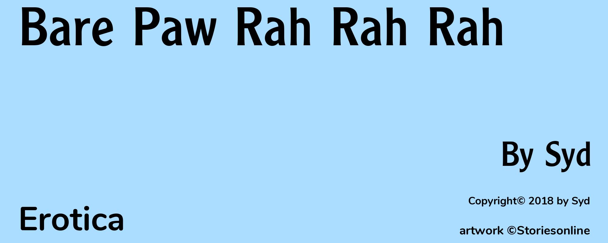 Bare Paw Rah Rah Rah - Cover