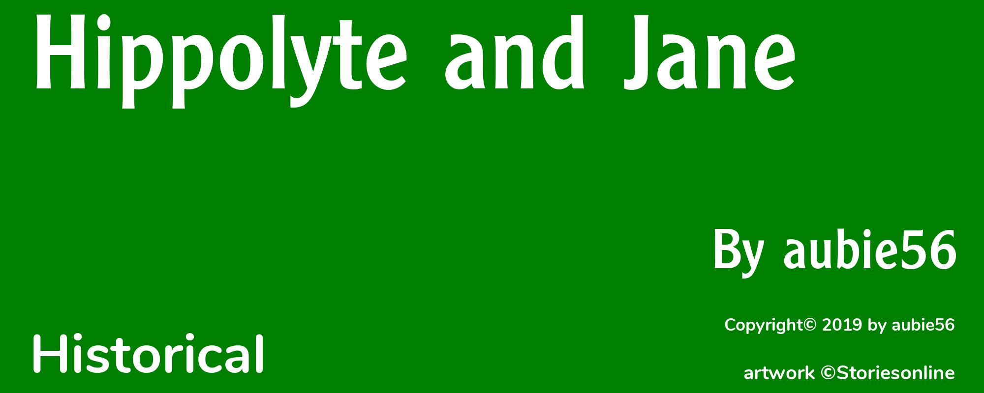 Hippolyte and Jane - Cover