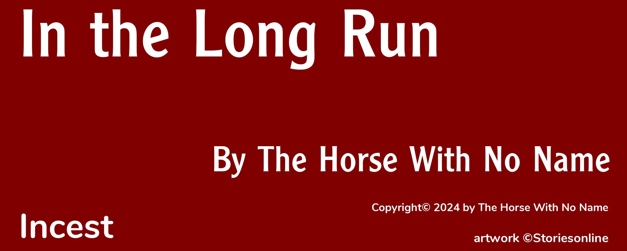In the Long Run - Cover