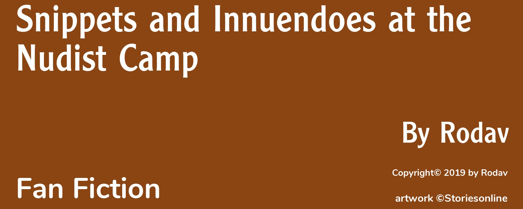Snippets and Innuendoes at the Nudist Camp - Cover
