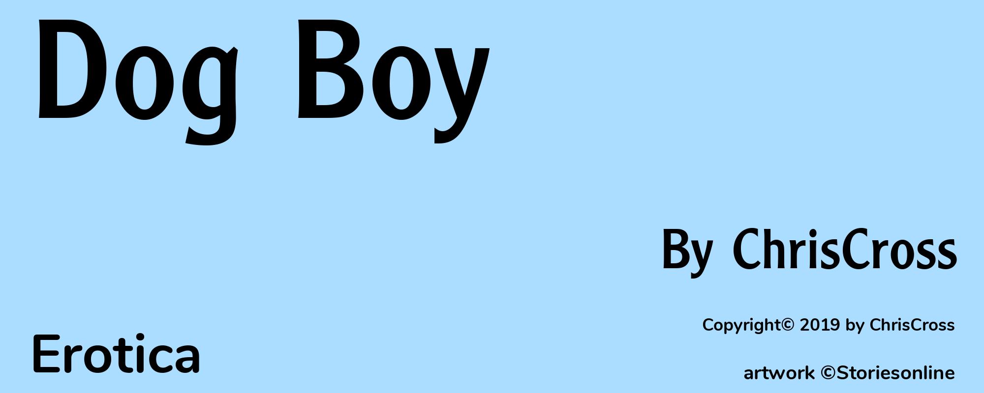 Dog Boy - Cover