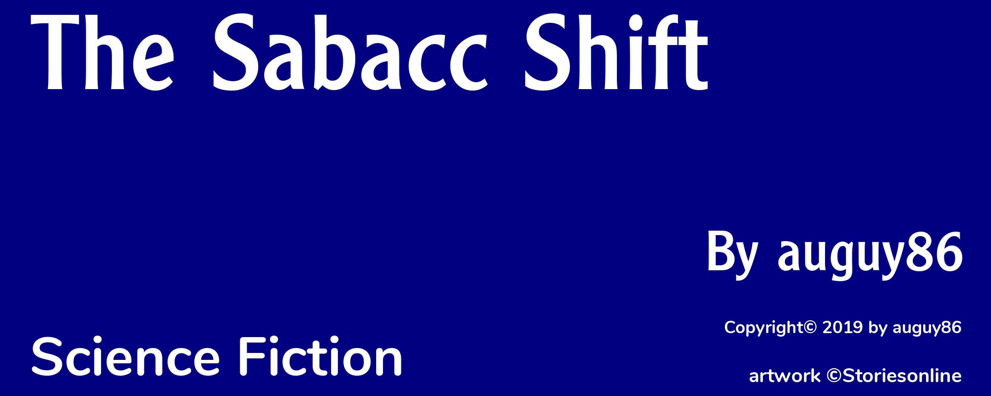 The Sabacc Shift - Cover