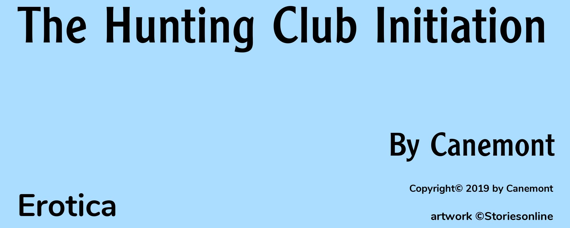 The Hunting Club Initiation - Cover