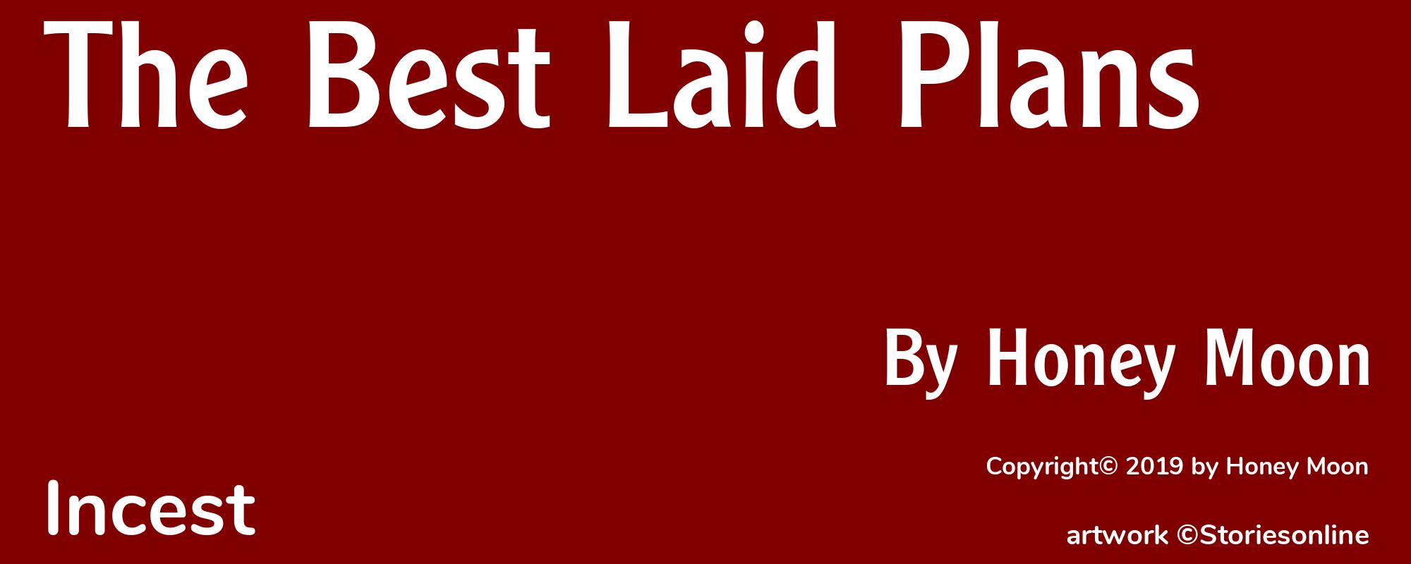 The Best Laid Plans - Cover