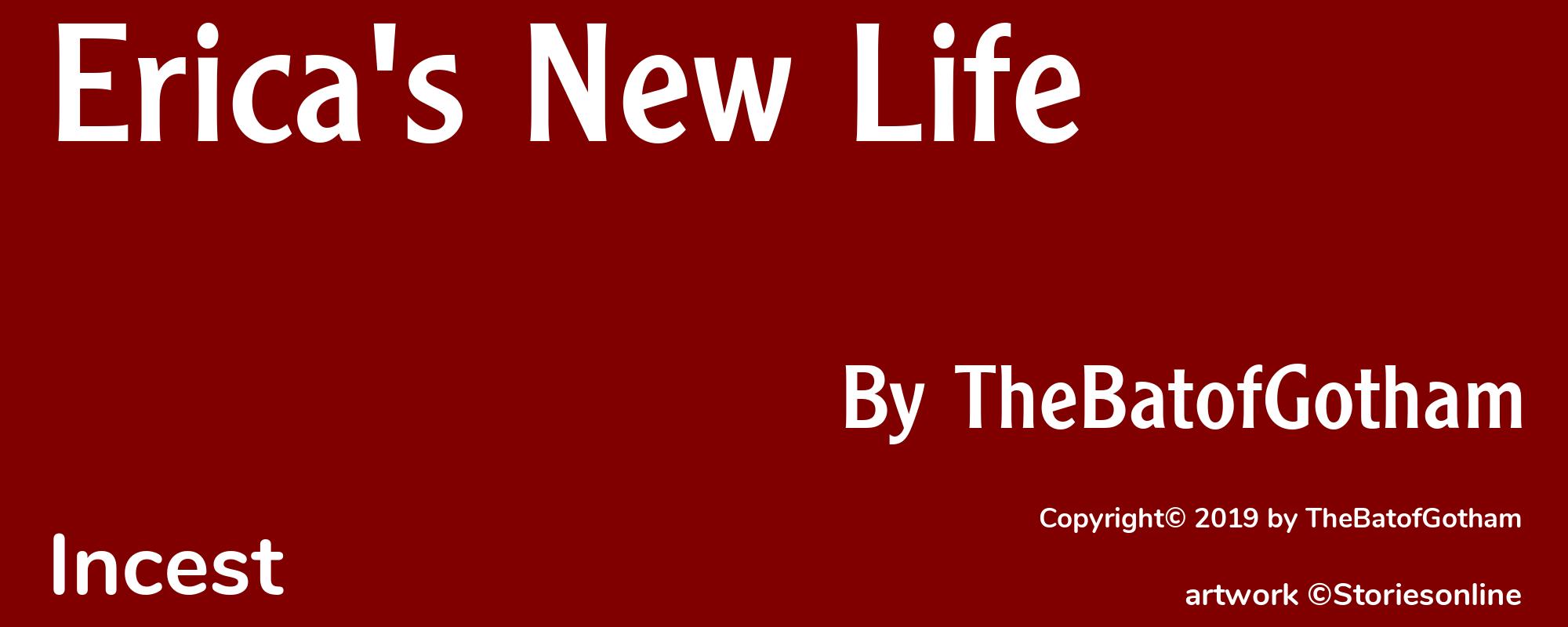 Erica's New Life - Cover