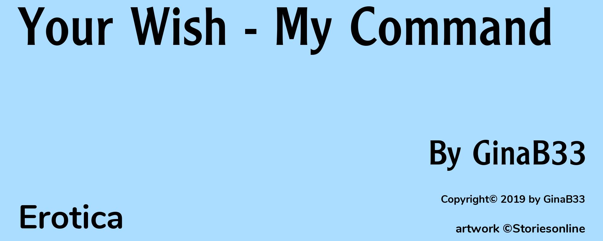 Your Wish - My Command - Cover