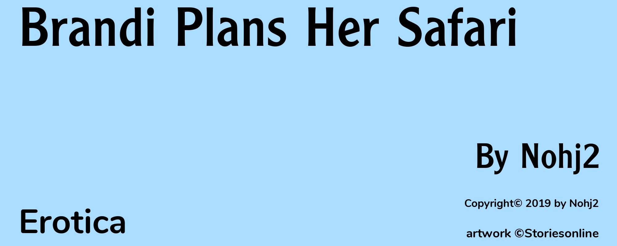 Brandi Plans Her Safari - Cover