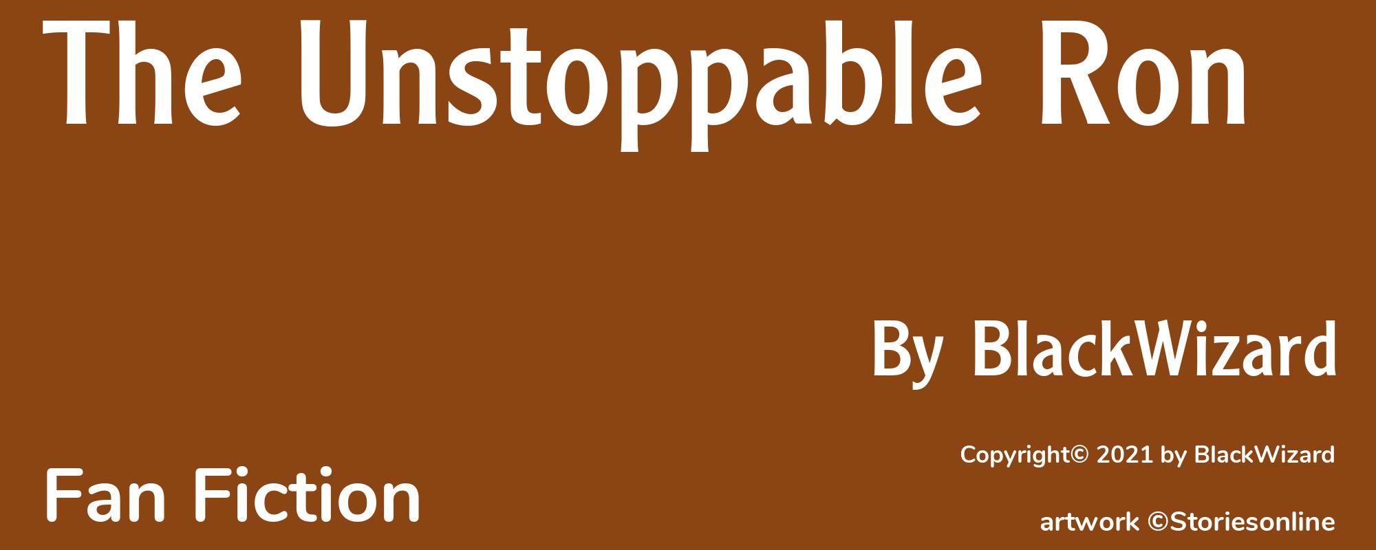 The Unstoppable Ron - Cover