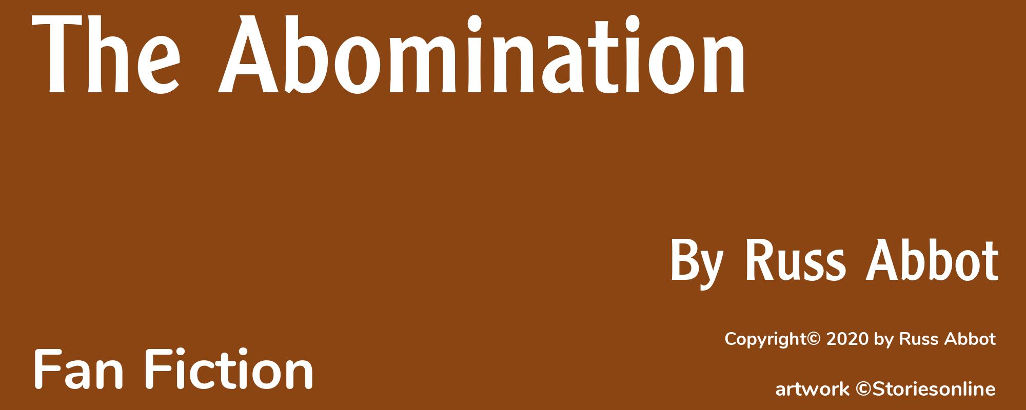 The Abomination - Cover
