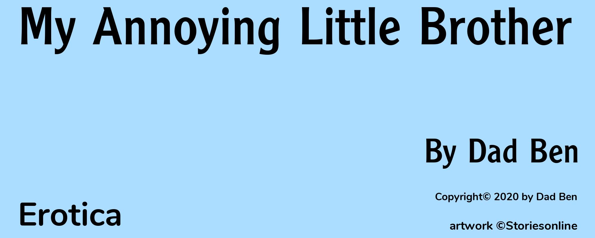 My Annoying Little Brother - Cover