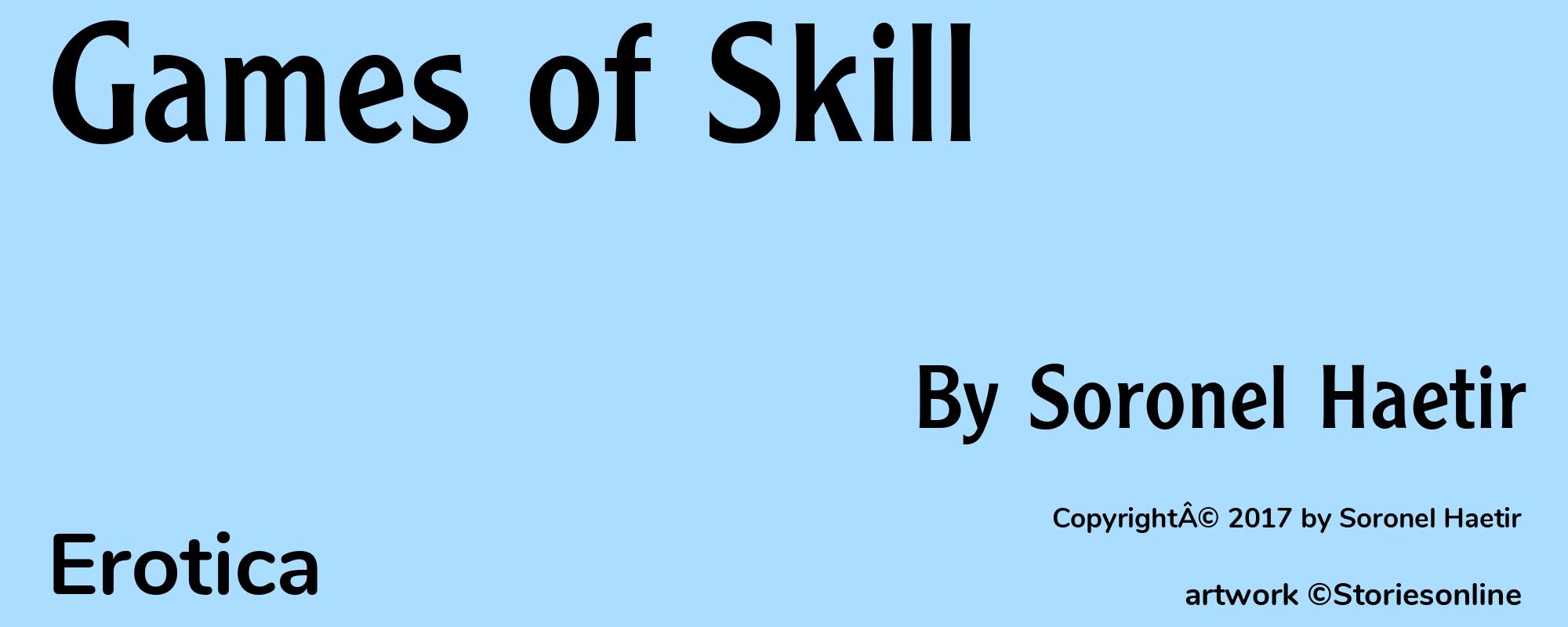 Games of Skill - Cover