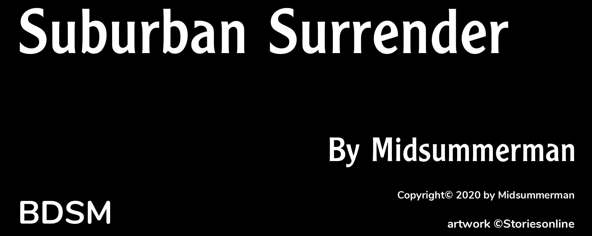 Suburban Surrender - Cover