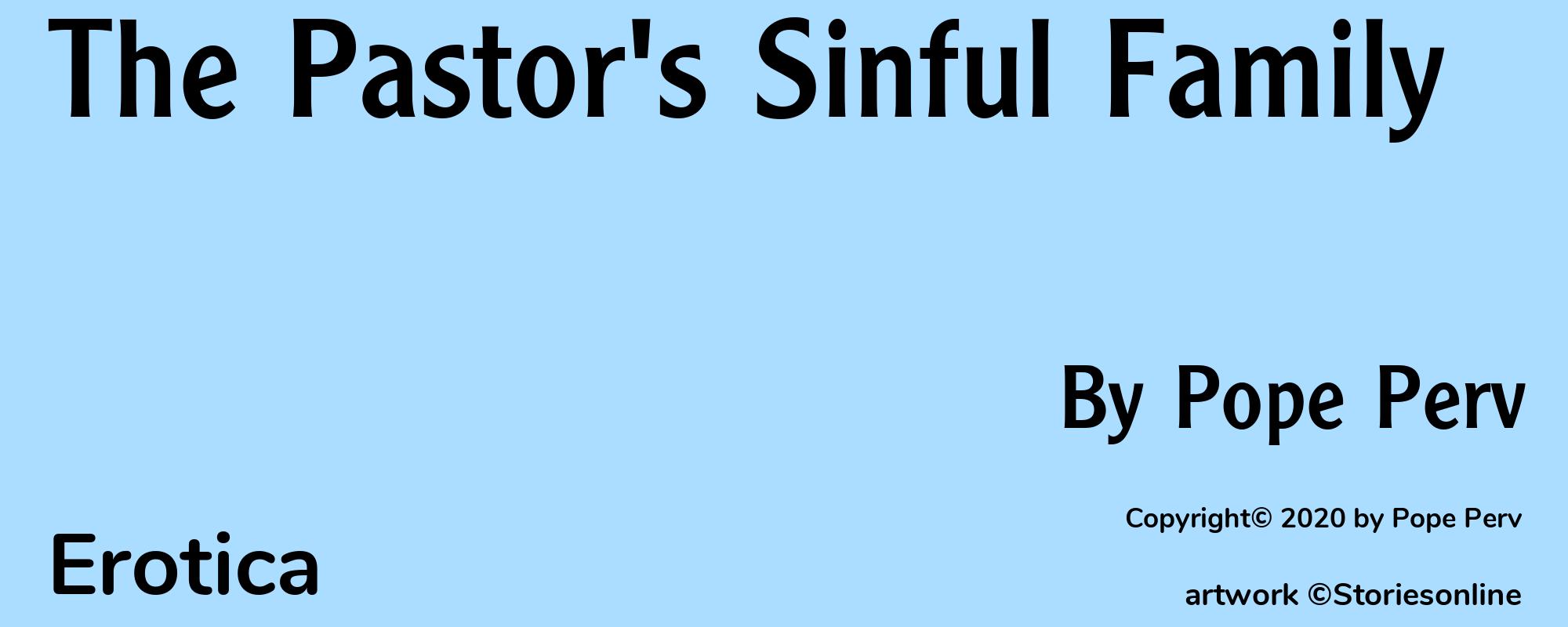 The Pastor's Sinful Family - Cover