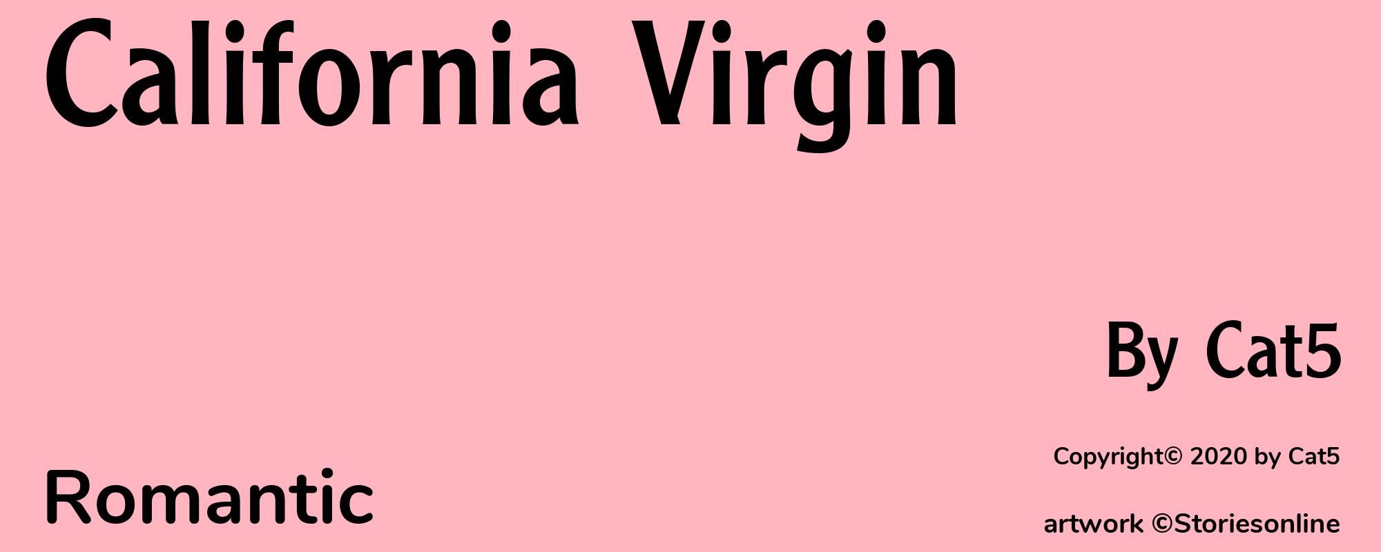 California Virgin - Cover