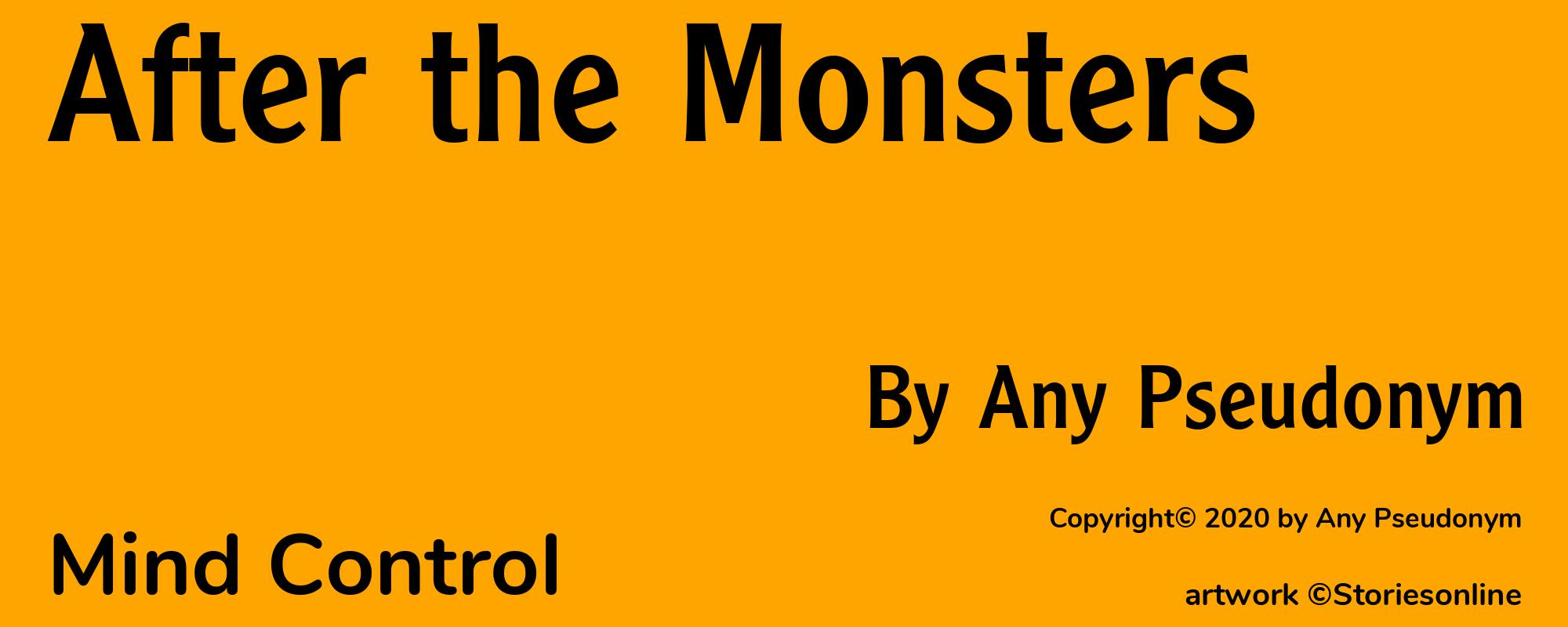 After the Monsters - Cover