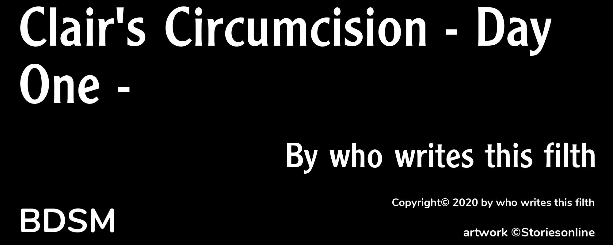 Clair's Circumcision - Day One - - Cover