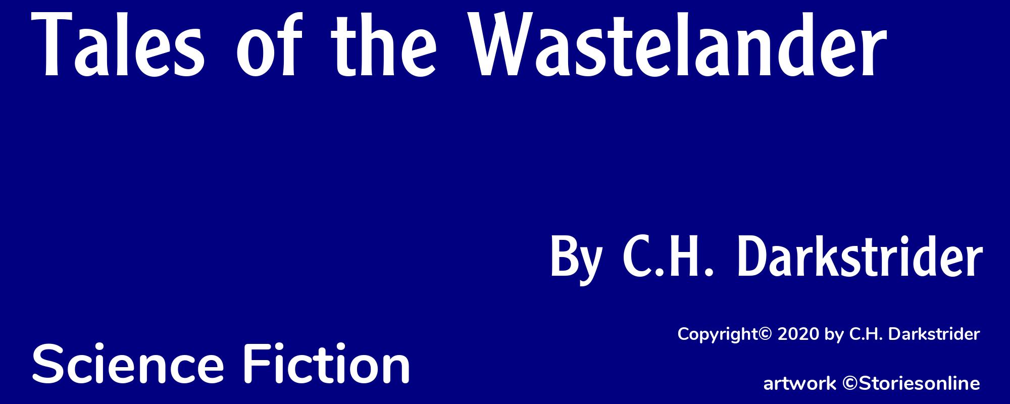 Tales of the Wastelander - Cover