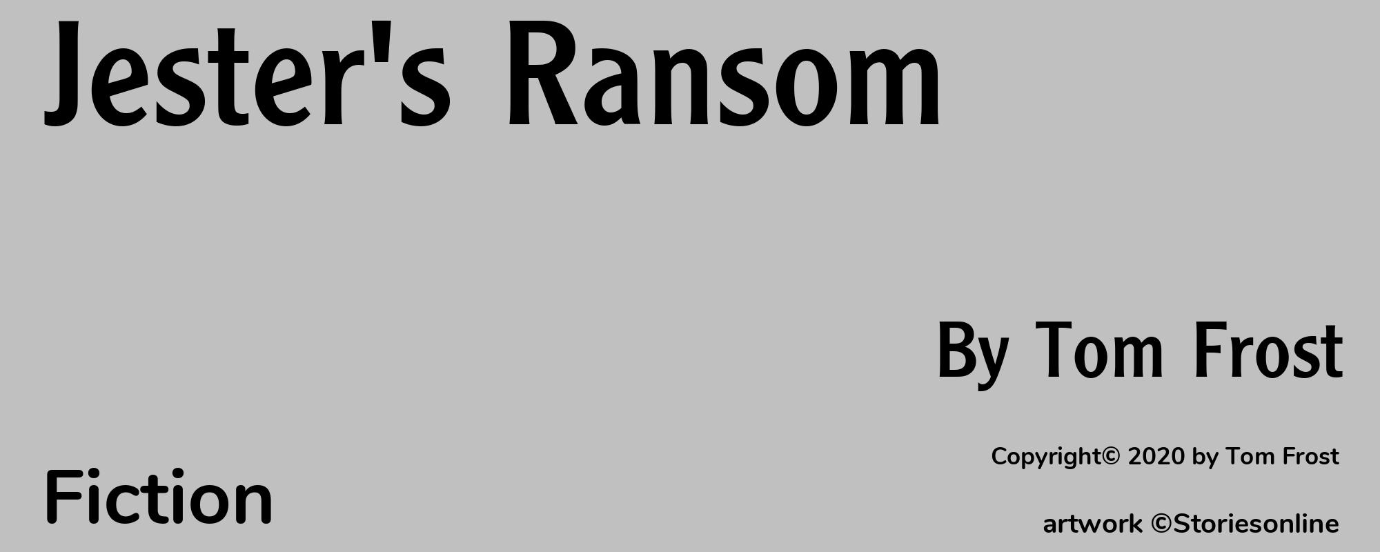 Jester's Ransom - Cover