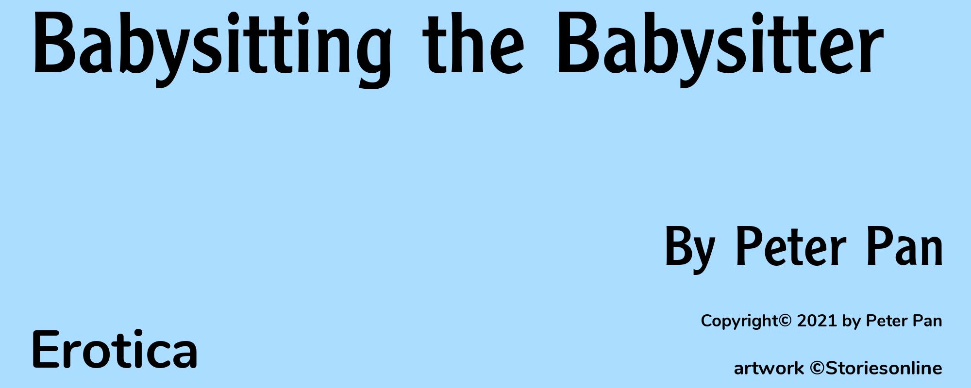 Babysitting the Babysitter - Cover
