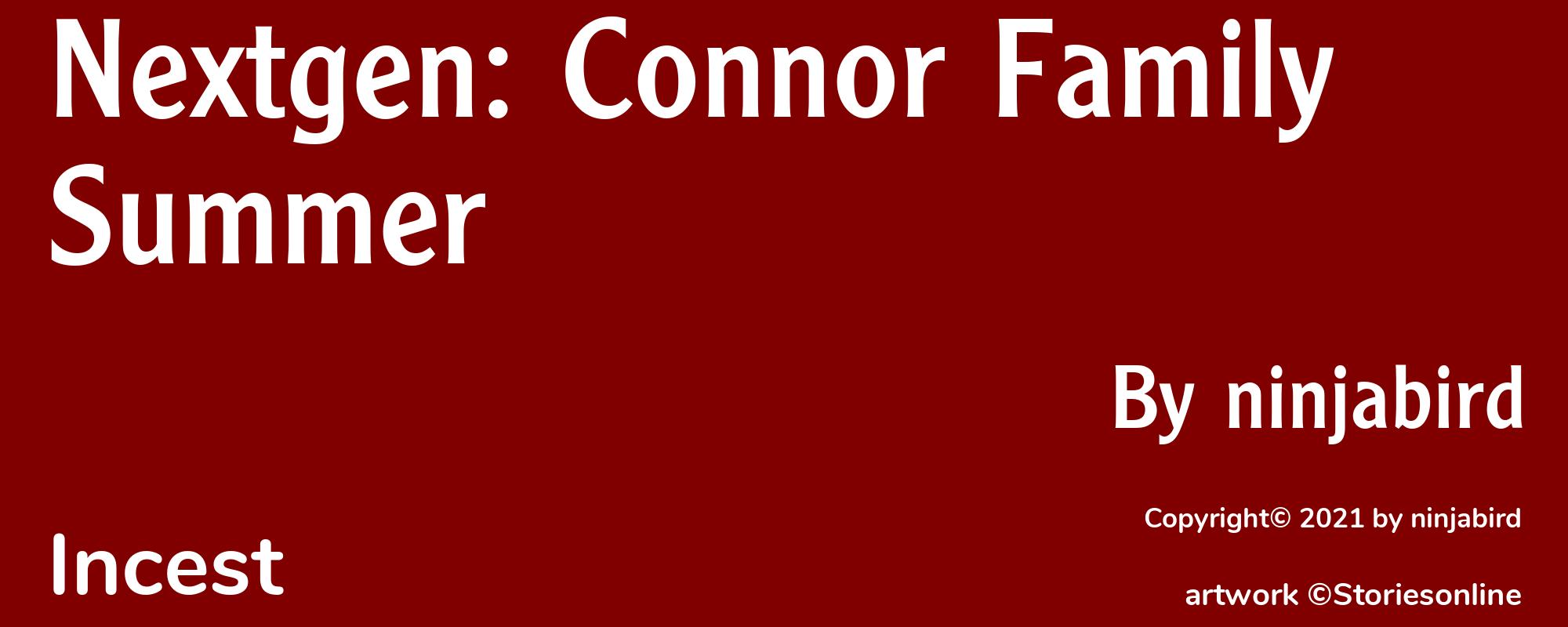 Nextgen: Connor Family Summer - Cover