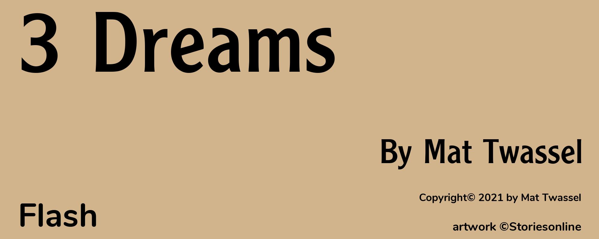 3 Dreams - Cover
