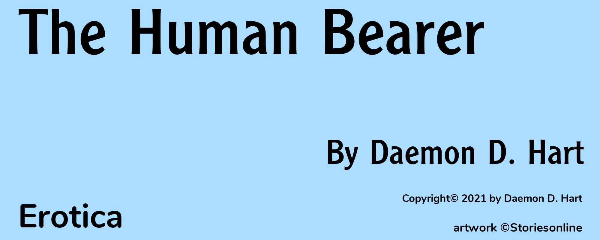 The Human Bearer - Cover