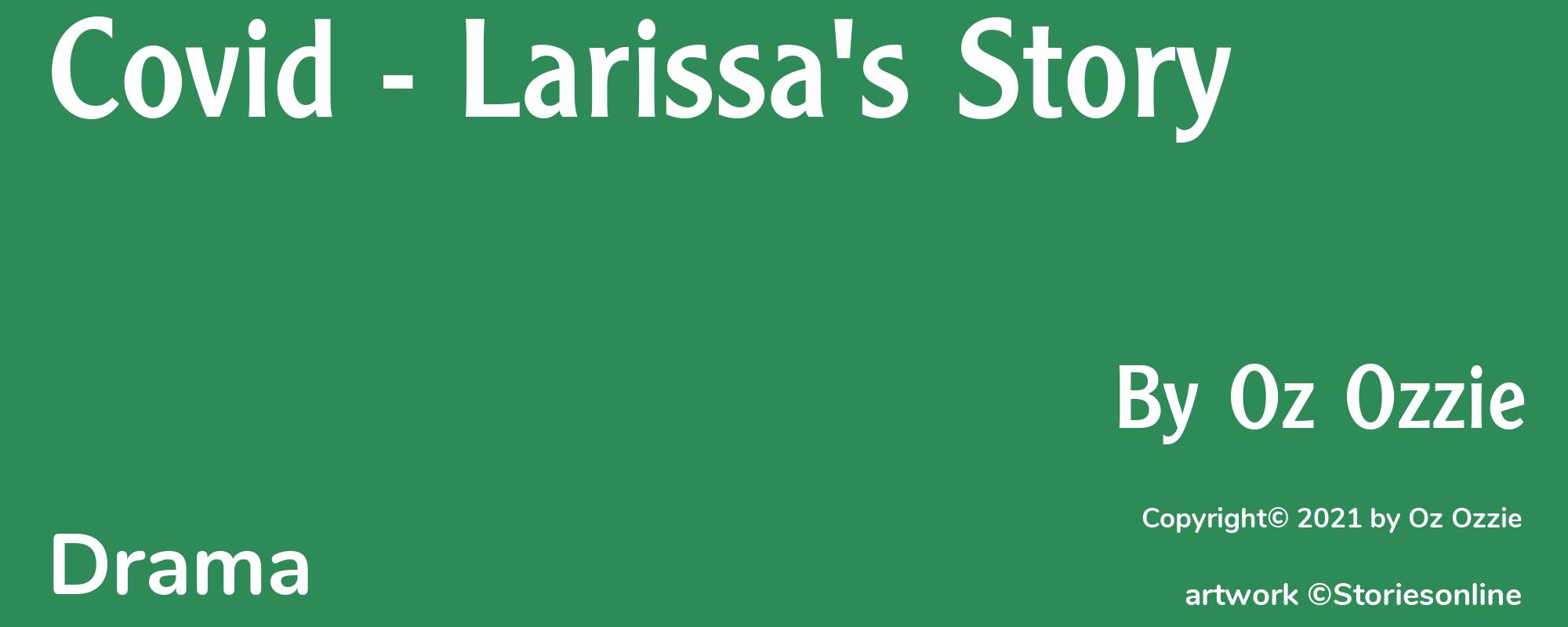 Covid - Larissa's Story - Cover